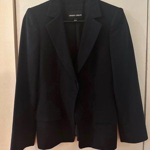 Deep Navy Giorgio Armani Blazer Size 40